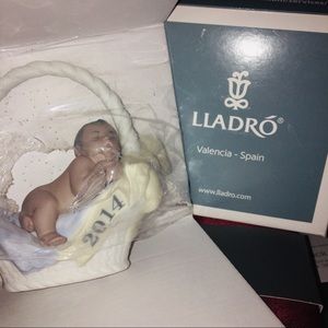 LLADRO Christmas ornament born in 2014